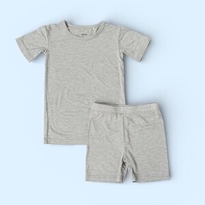Little Sleepies Heather Gray Pj Set